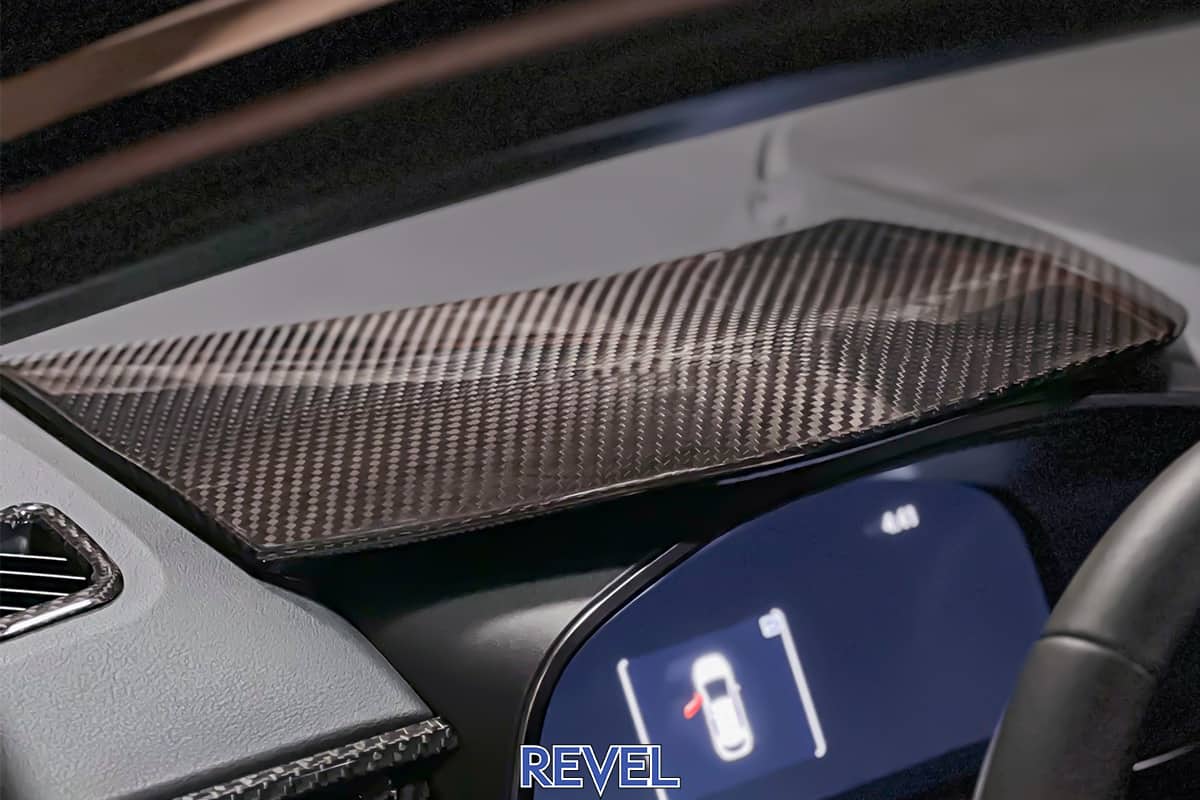 Revel GT Dry Carbon Center Dash Cover - 1 Piece (2023 Toyota GR Corolla)