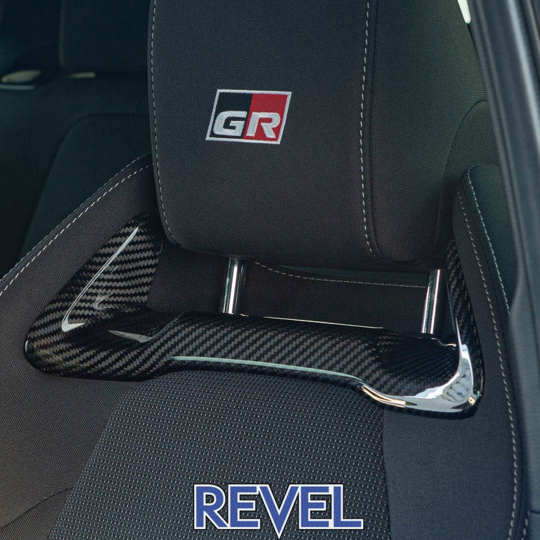 Revel 2023 Toyota GR Corolla GT Fundas de asiento de carbono seco - 2 piezas