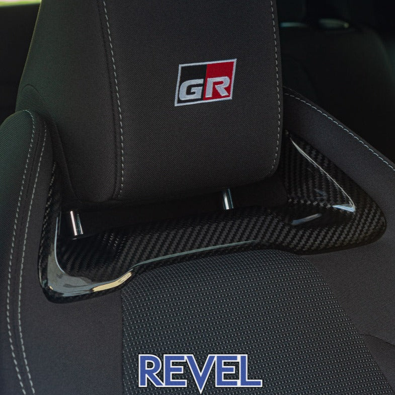 Revel 2023 Toyota GR Corolla GT Fundas de asiento de carbono seco - 2 piezas