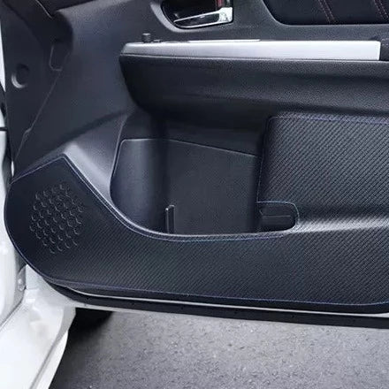 Cubierta del panel de protección Revel GT Design (puntada azul) - 4 piezas (16-19 Subaru WRX/STI)