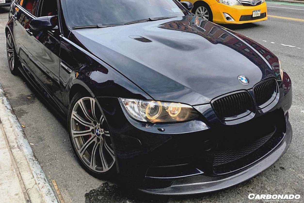 Labio de fibra de carbono estilo BMW M3 E90 E92 E93 GTS Carbonado 2008-2012