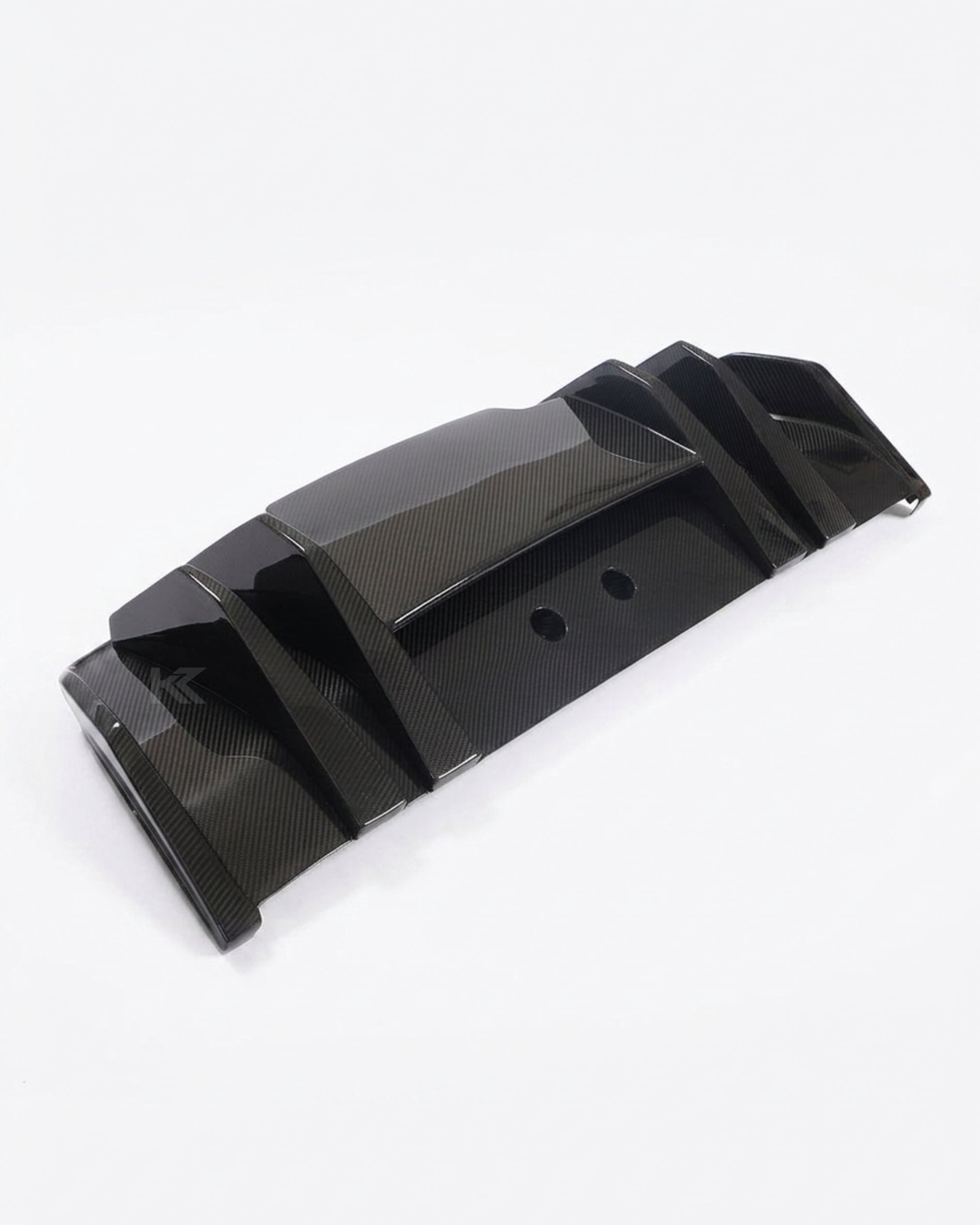 K2 Industries Audi R8 V10 Coupe 4S Gen 2 Dry Carbon Fiber Custom-Style Rear Bumper Lip Diffuser 2016 - 2018