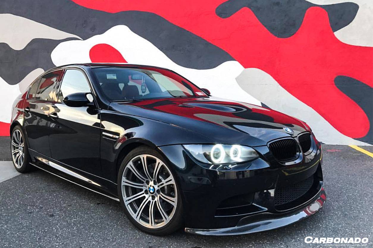 Labio de fibra de carbono estilo BMW M3 E90 E92 E93 GTS Carbonado 2008-2012