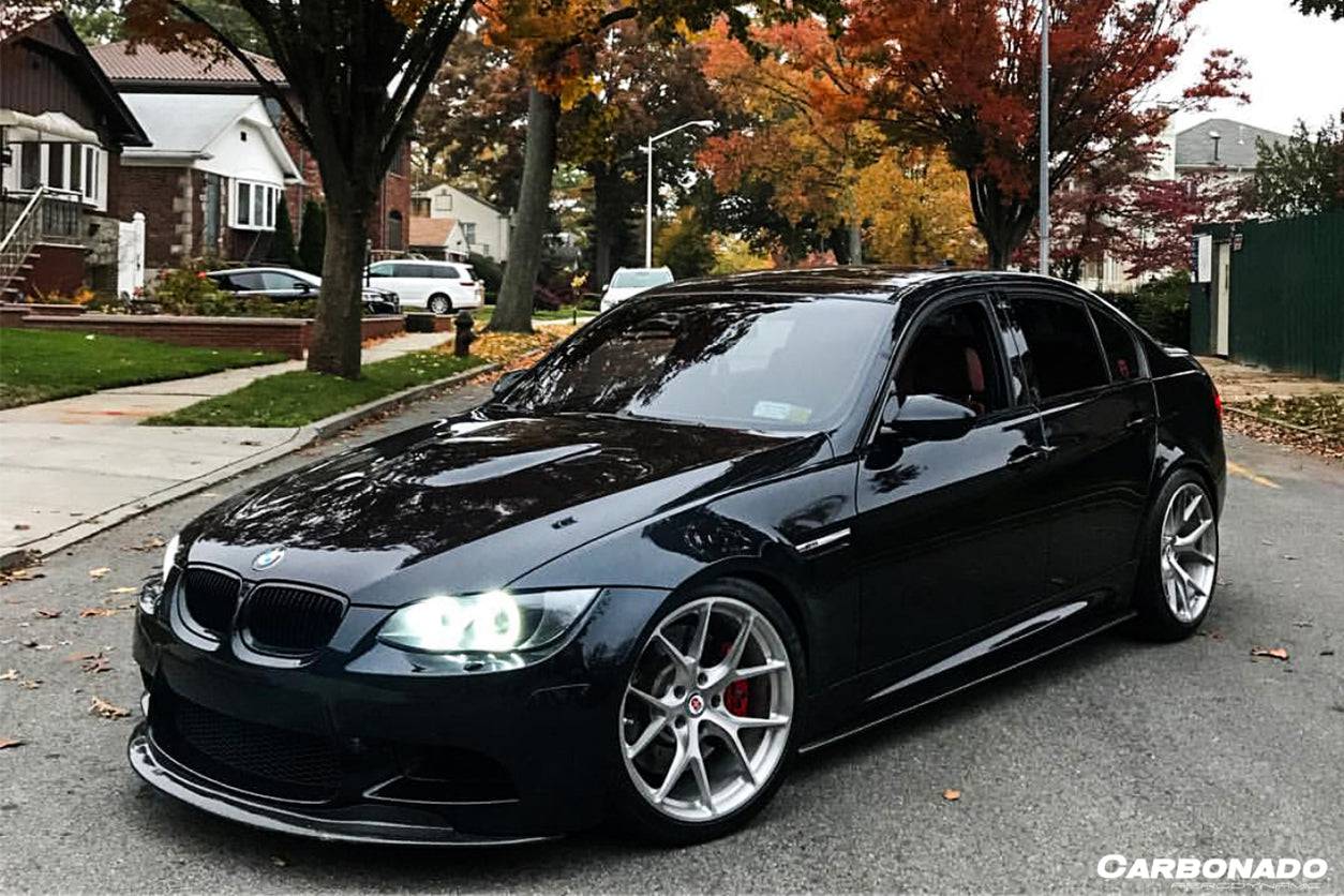 Labio de fibra de carbono estilo BMW M3 E90 E92 E93 GTS Carbonado 2008-2012