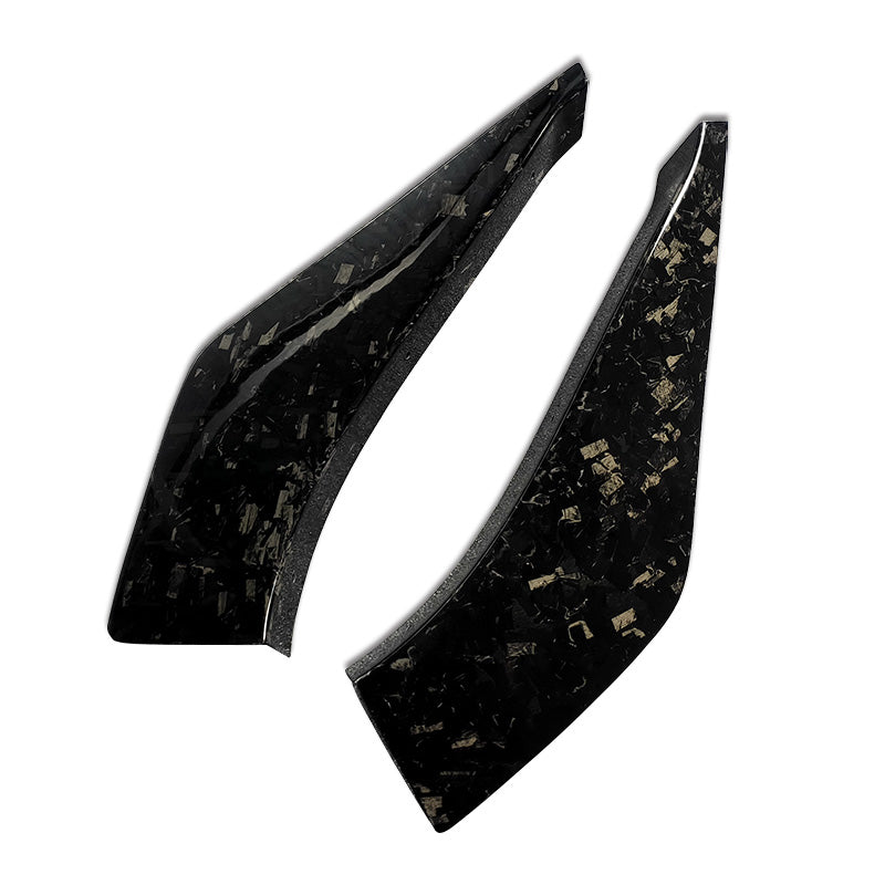 JDMuscle Tanso Carbon Fiber VS Style Canards - Toyota Supra 2020+ con parachoques de serie
