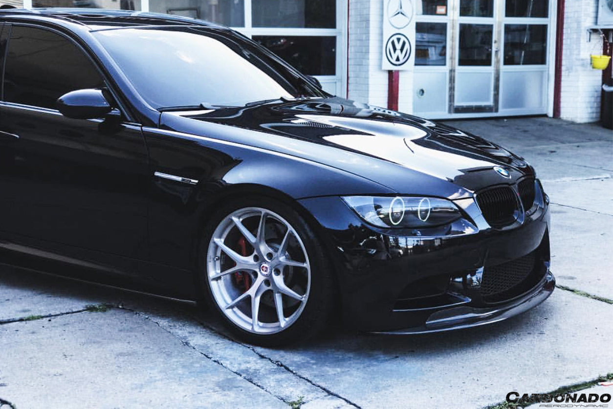 Labio de fibra de carbono estilo BMW M3 E90 E92 E93 GTS Carbonado 2008-2012