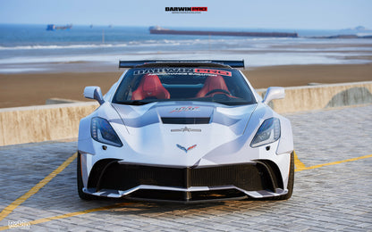 DarwinPRO 2013-2017 Corvette C7 Z51 BKSS Style Full Wide Body Kit