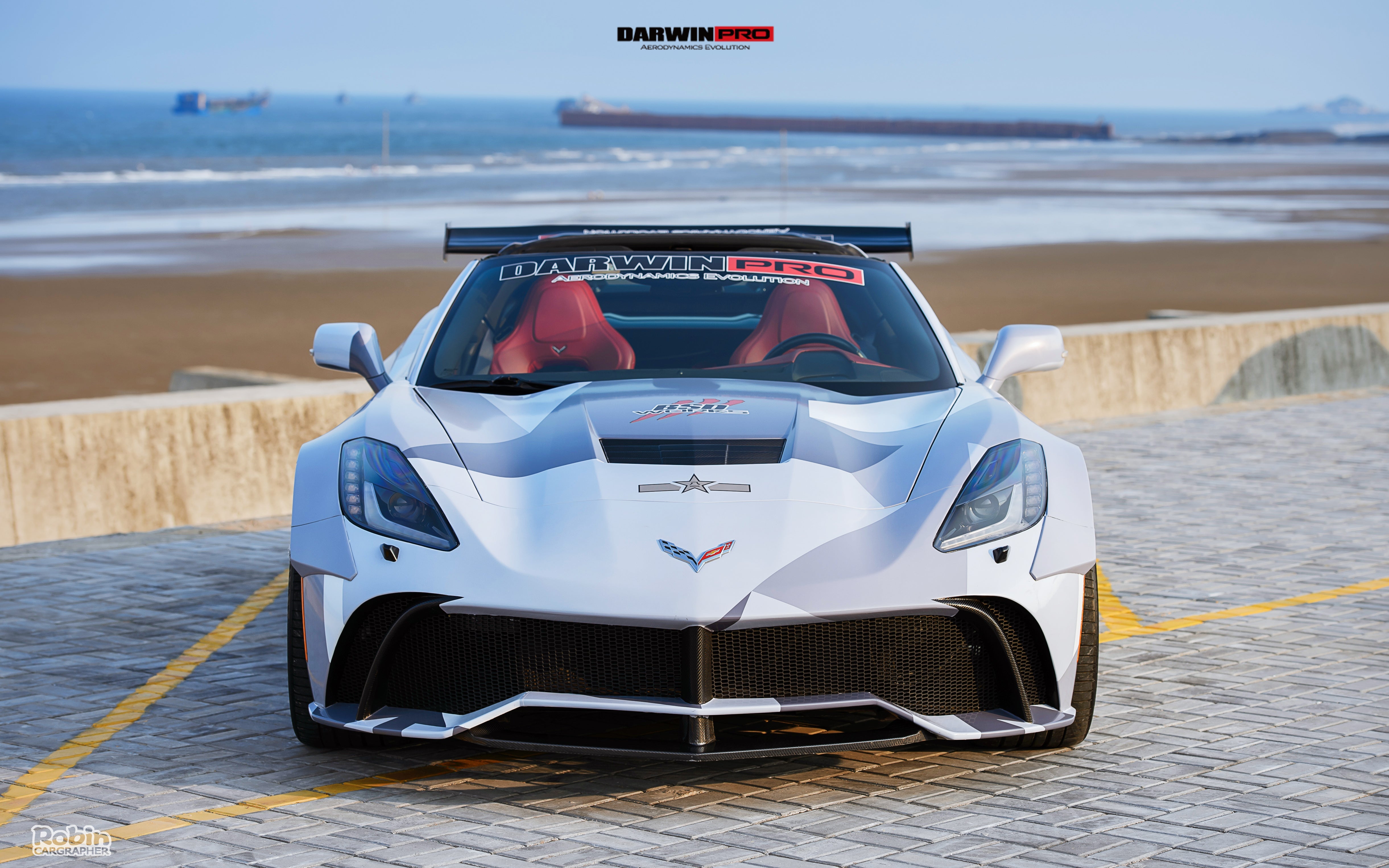 DarwinPRO 2013-2017 Corvette C7 Z51 BKSS Style Full Wide Body Kit