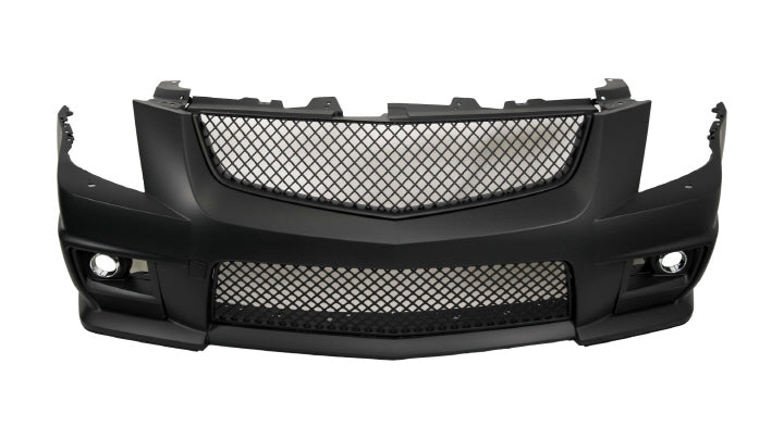 Innovative Motorsports 2008-2013 Cadillac CTS-V Style Front Bumper w/ Front Grille with FOG Lights