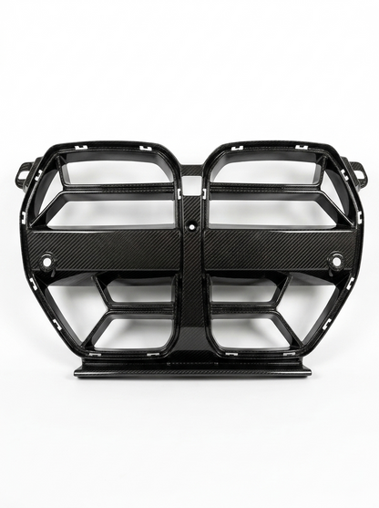 BMW 3 Series M3 G80 M4 G82 CSL Style Carbon Fiber Front Grille (2021 - 2023)