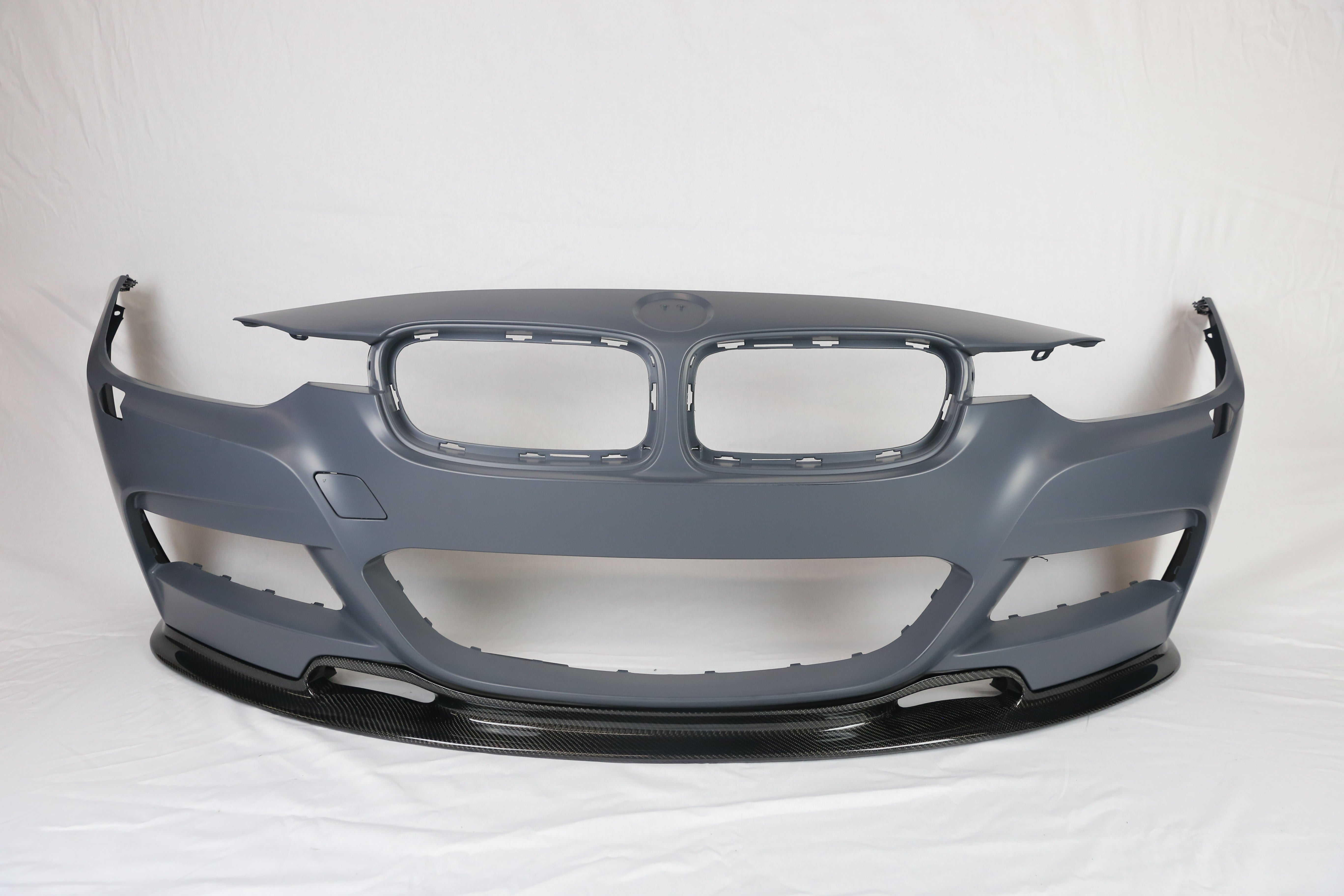 Innovative Motorsports 2012-2018 BMW F30 VR Type Carbon Fiber Front Lip For M-Sport Bumper