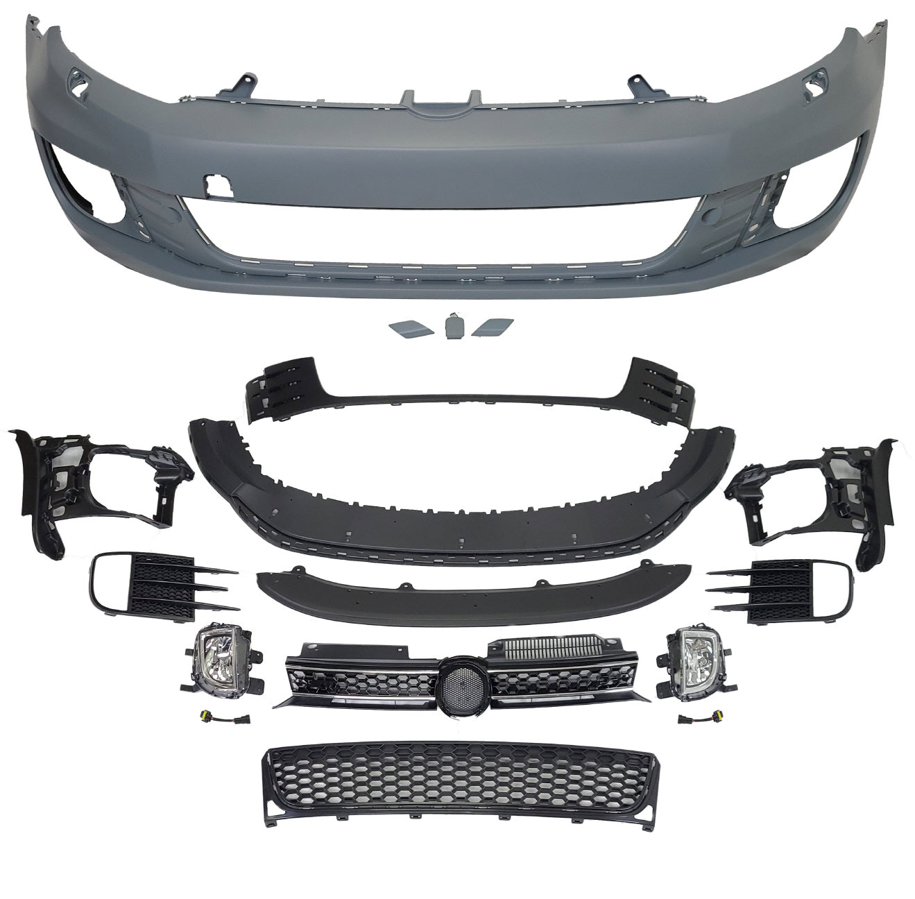 Innovative Motorsports 2010-2014 Volkswagen MK6 Golf GTI Look Front Bumper with Grille