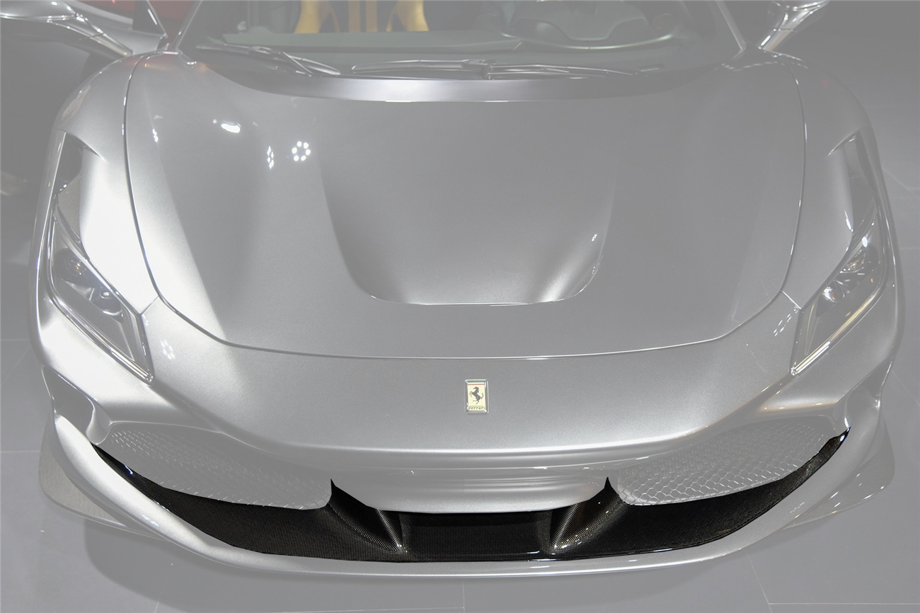 Carbonado OEM Style Autoclave Carbon Fiber Front Lip Splitter | 2019-2024 Ferrari F8