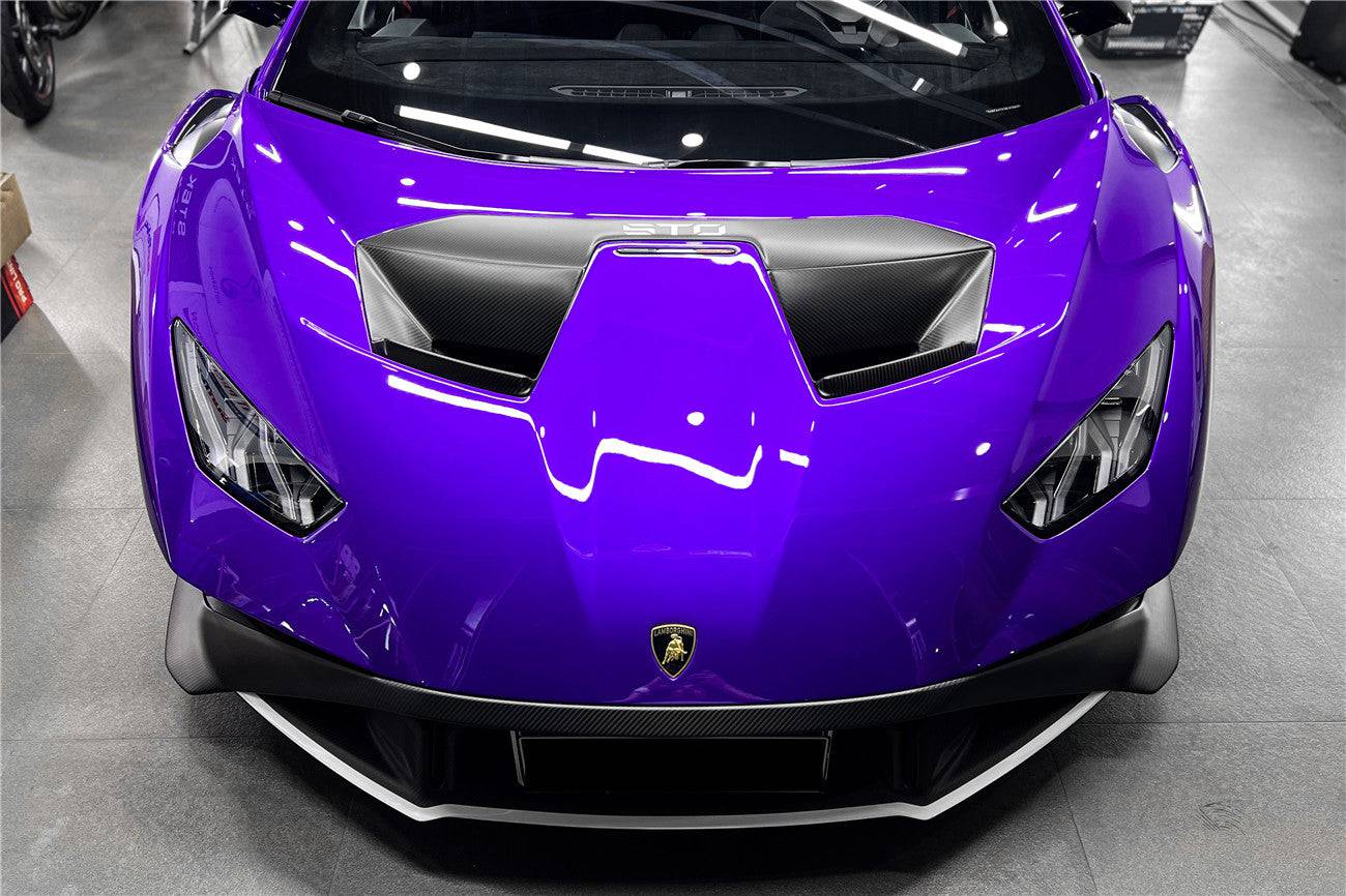 Carbonado 2021-2024 Lamborghini Huracan STO Dry Carbon Fiber Hood Vents