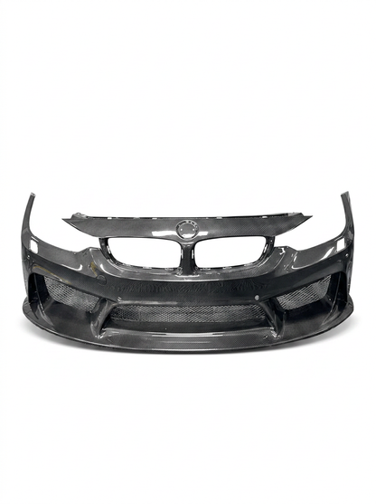 BMW 3 Series F80 F82 F83 Carbon Fiber 3D Front Bumper (2011-2019)