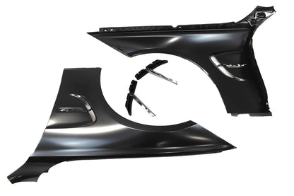 Innovative Motorsports 2012-2018 BMW F30 M3 Style Steel Fenders w/ Side Vent
