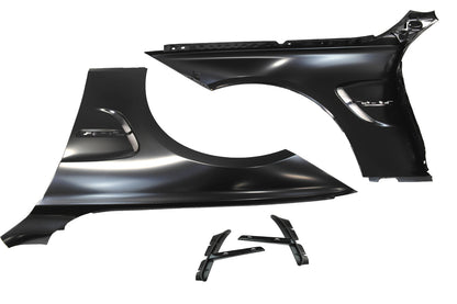 Innovative Motorsports 2012-2018 BMW F30 M3 Style Steel Fenders w/ Side Vent