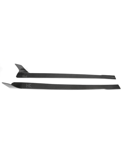 K2 Industries Audi R8 V8 / V10 / GT Carbon Fiber Side Skirts 2017 - 2024