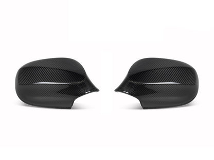 AutoTecknic Dry Carbon Fiber Mirror Cap Set - E82 1-Series LCI