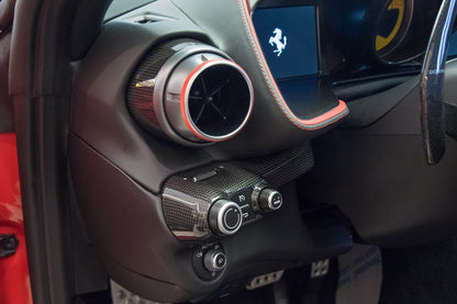 Carbonado 2017-2026 Ferrari 812 Superfast & GTS OE Style Dry Carbon Fiber Control Panel Replacement
