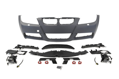 Innovative Motorsports 06-11 BMW E90/E91 M-SPORT Style Front Bumper W/ Fog Lamps