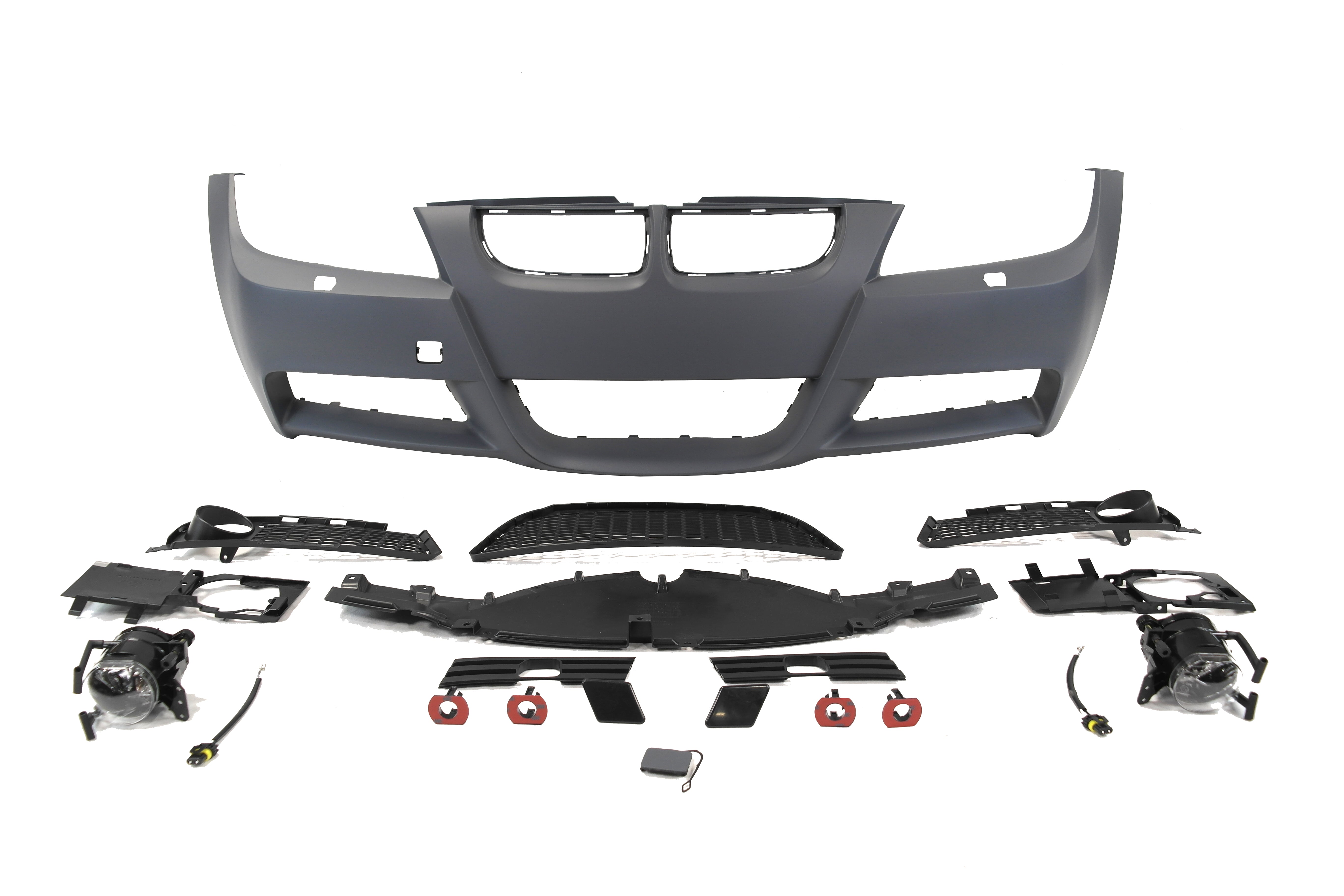 Innovative Motorsports 06-11 BMW E90/E91 M-SPORT Style Front Bumper W/ Fog Lamps
