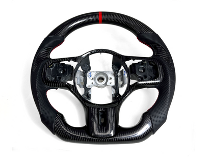Volante de fibra de carbono Prosport Mitsubishi EVO X (opción 2)