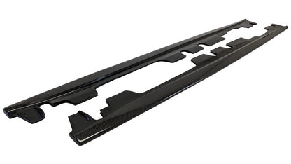 Extensiones de faldones laterales de fibra de carbono estilo E para BMW E9X M3 2007-2013 de Innovative Motorsports 