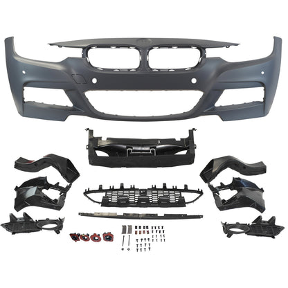 Innovative Motorsports 2012-2018 BMW F30 M-Sport Style Front Bumper W/ Fog Lamps
