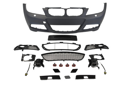 Innovative Motorsports 06-11 BMW E90/E91 M-SPORT Style Front Bumper W/ Fog Lamps