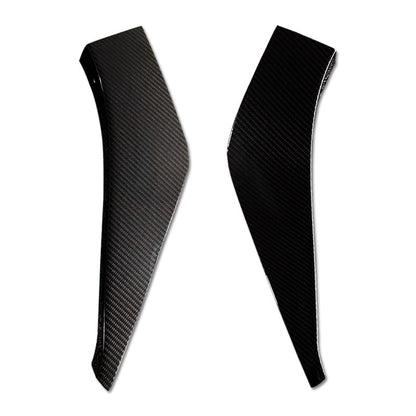 JDMuscle Tanso Carbon Fiber VS Style Canards - Toyota Supra 2020+ con parachoques de serie