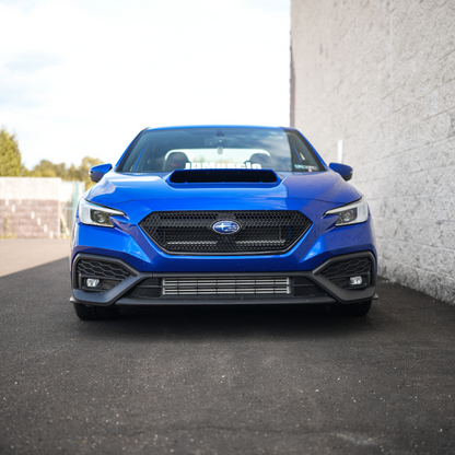 JDMuscle [22-25 WRX] Oversized Hood Scoop V1 - Gloss Black / Paint Matched / Carbon Fiber - Bulge Style