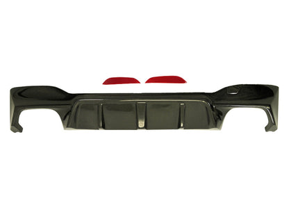 Difusor de parachoques trasero de fibra de carbono estilo 3D para BMW F90 M5 2018-20 de Innovative Motorsports + divisores y alerón para 