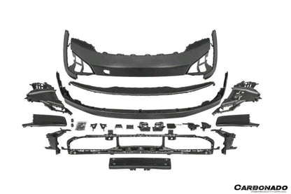 Carbonado Aero 2020-2024 Porsche Taycan 9J1.1 Front Bumper Carbonado (9J1.2 Turbo GT) | Fits 4, 4S, GTS, Turbo, Turbo S, ST, CT, Sport Turismo