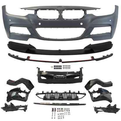 Innovative Motorsports 2012-2018 BMW F30 Performance Style Front Bumper W/ Fog Lamps