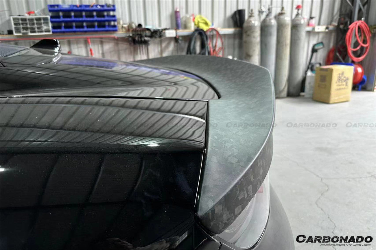 Carbonado 2020-2024 Maserati MC20 SVD Style Dry Carbon Fiber Trunk Spoiler Wing