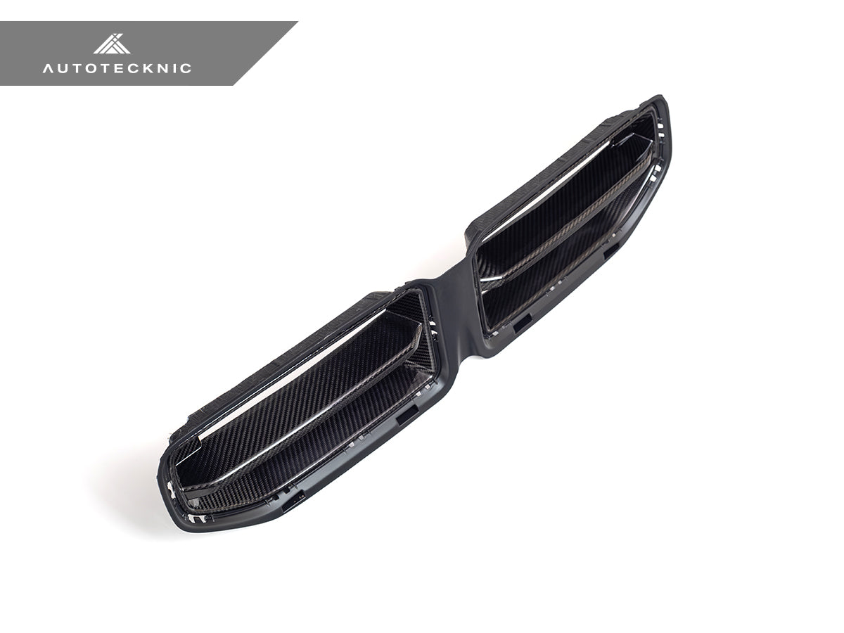 Parrilla delantera deportiva de carbono seco AutoTecknic - G87 M2