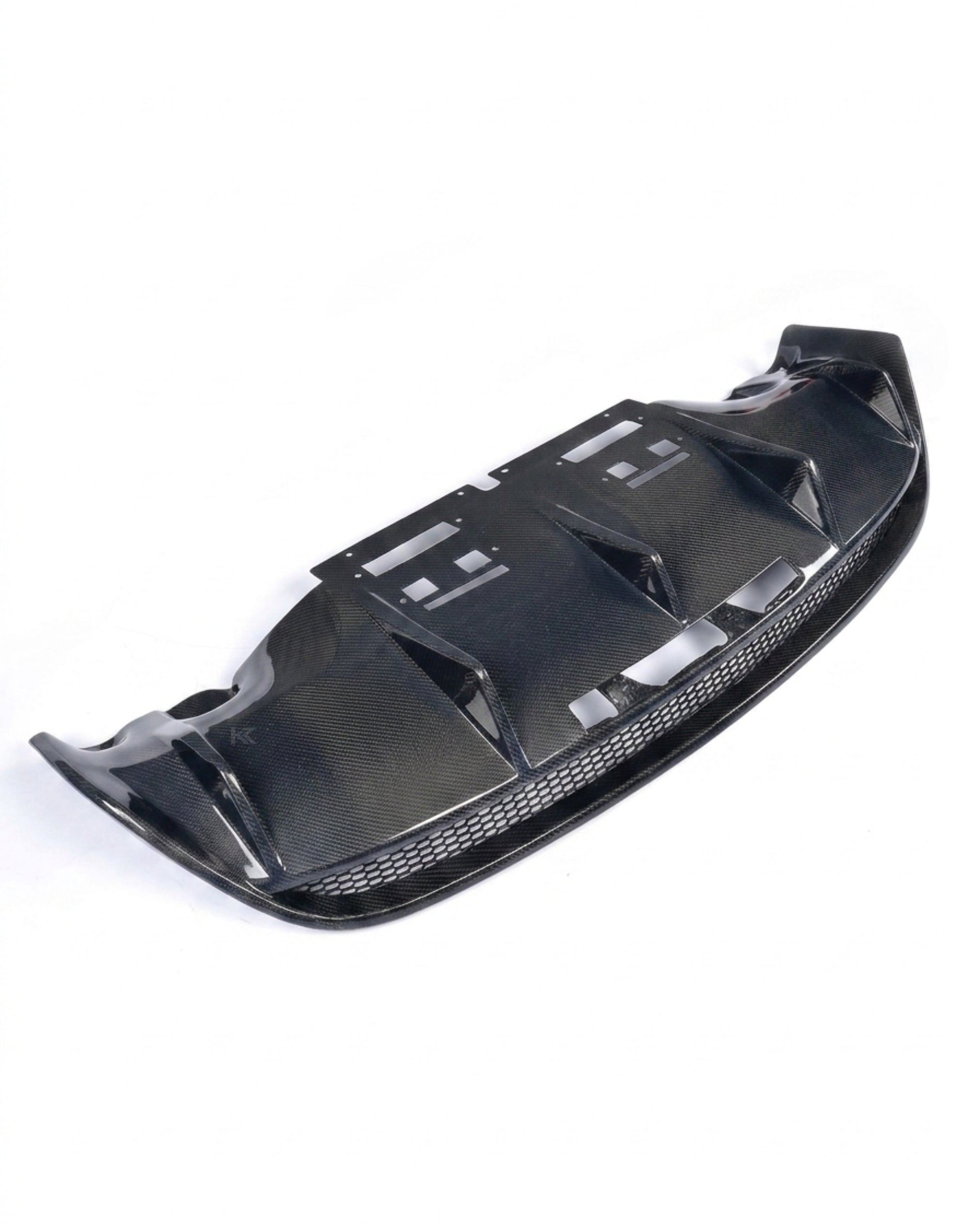 K2 Industries Audi R8 GT V8 / V10 Coupe 2-Door Carbon Fiber Rear Bumper Diffuser 2010 - 2015