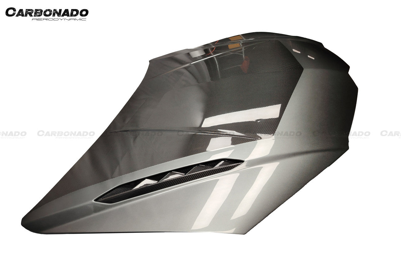 Carbonado 2023-2025  Lamborghini Urus S Performante OEM Dry Style Carbon Fiber Hood