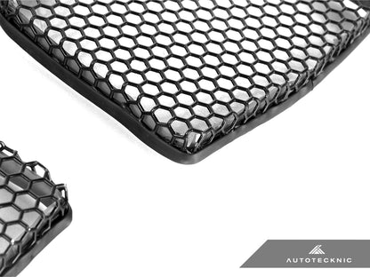 AutoTecknic Center Bumper Honeycomb Mesh Grille Kit - G90/ G99 M5 (ATK-BM-0849)