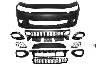 Innovative Motorsports 2015-2023 Dodge Charger SRT-8 Hellcat Style Front Bumper w/ Air Cover