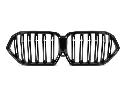 AutoTecknic Dual-Slats Gloss ブラック フロント Grille - G06 X6 LCI