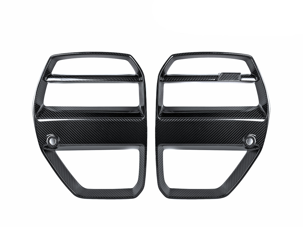 AutoTecknic Dry Carbon Motorsport V1 Front Grille Set - G80 M3 | G82/ G83 M4