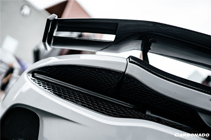 Alerón GT de fibra de carbono seco estilo WP del McLaren GT Carbonado 2020-2023