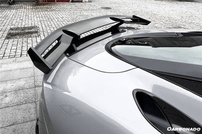 Alerón GT de fibra de carbono seco estilo WP del McLaren GT Carbonado 2020-2023