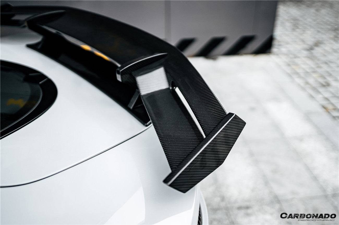 Alerón GT de fibra de carbono seco estilo WP del McLaren GT Carbonado 2020-2023