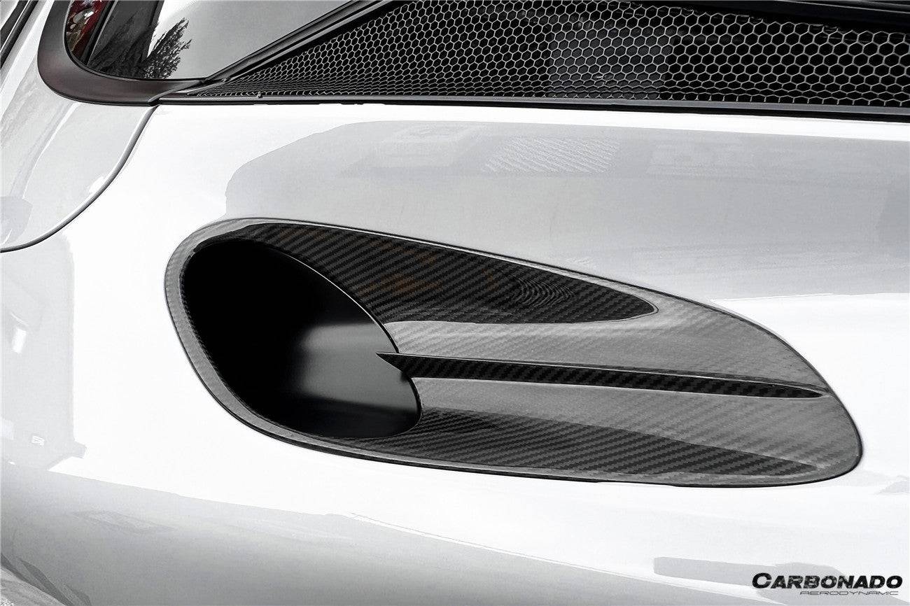 Carbonado 2020-2023 McLaren GT WP Style DRY Carbon Fiber Side Air Intake Fins