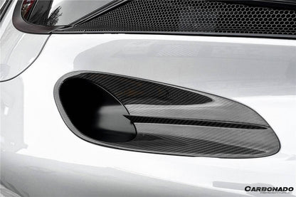 Carbonado 2020-2023 McLaren GT WP Style DRY Carbon Fiber Side Air Intake Fins