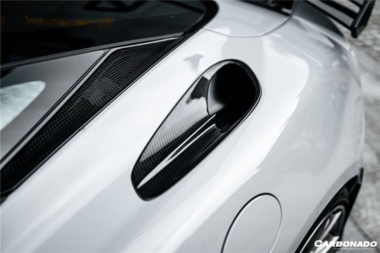 Carbonado 2020-2023 McLaren GT WP Style DRY Carbon Fiber Side Air Intake Fins