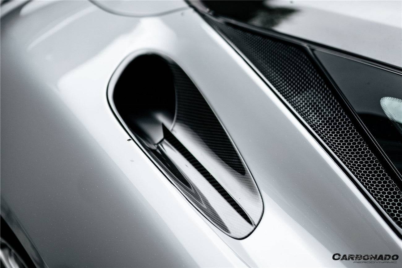 Carbonado 2020-2023 McLaren GT WP Style DRY Carbon Fiber Side Air Intake Fins